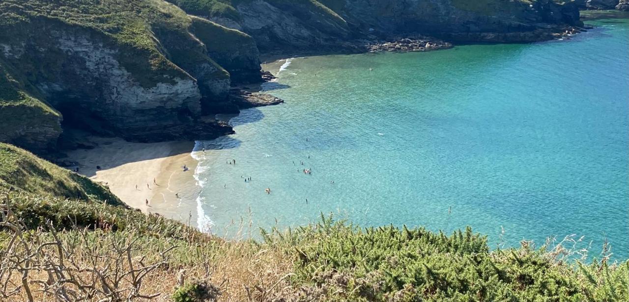 Polrunny Farm Sloe Cottage With A Sea View Boscastle Dış mekan fotoğraf