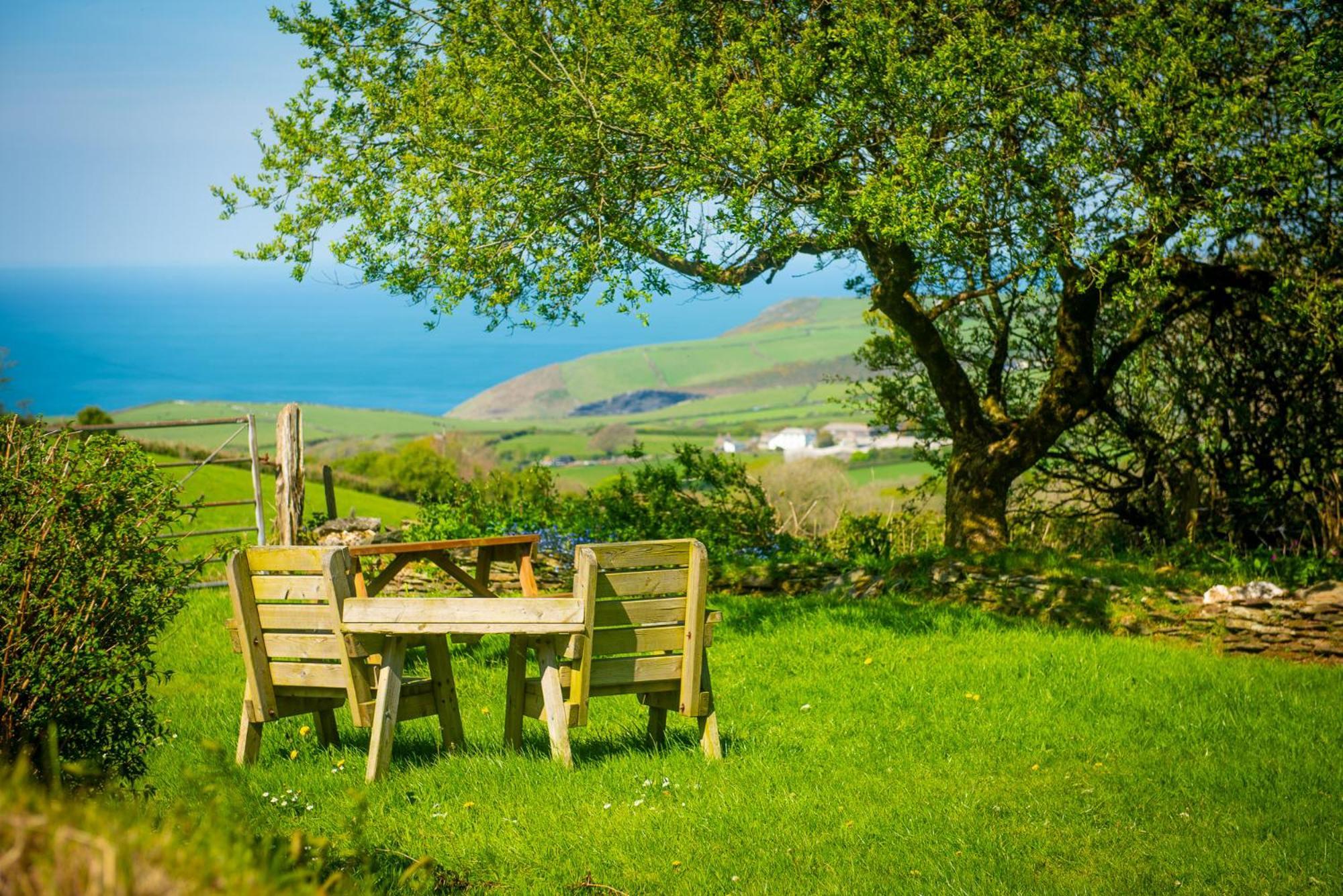 Polrunny Farm Sloe Cottage With A Sea View Boscastle Dış mekan fotoğraf